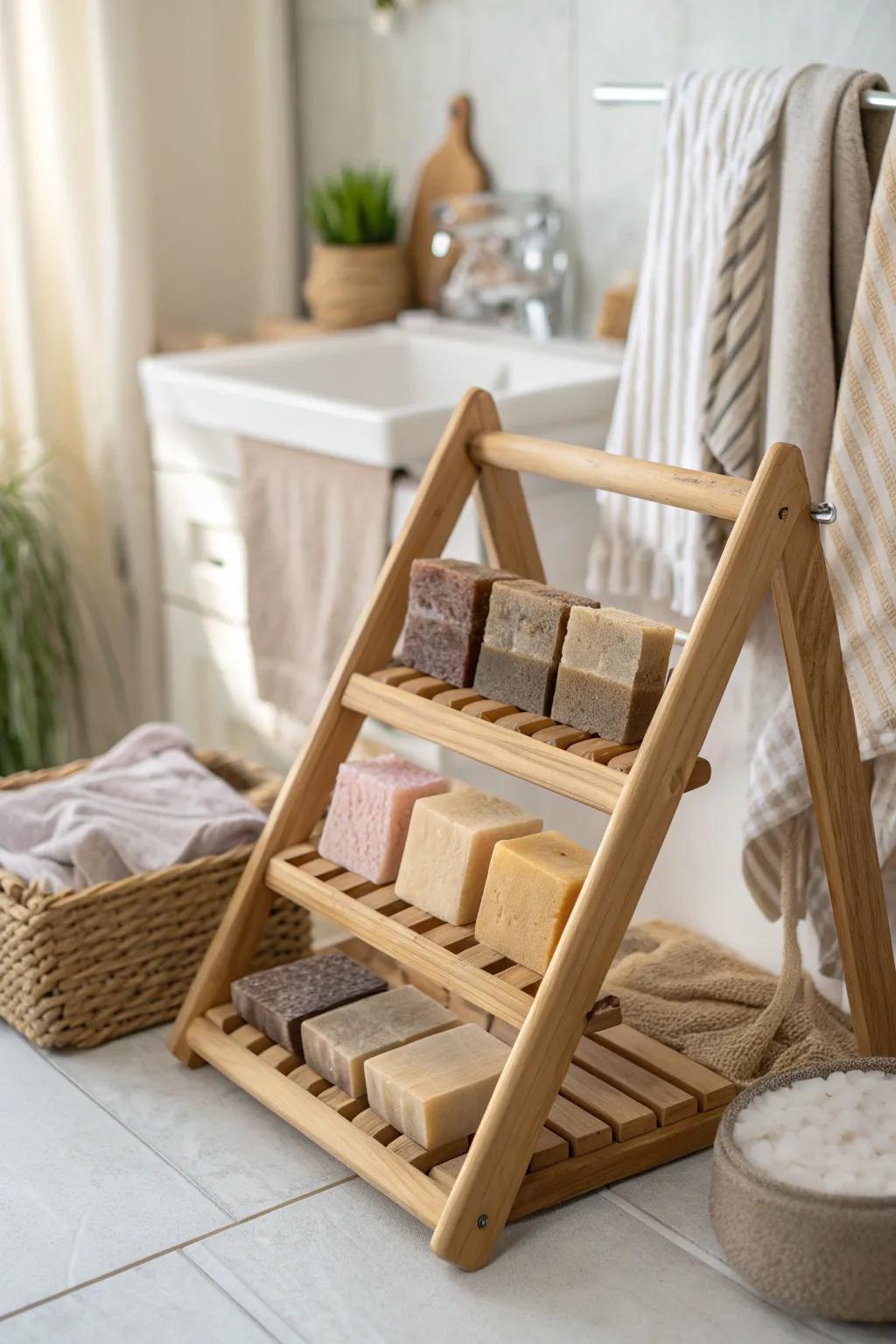 Elevate your space with a versatile soap curing rack that blends craftsmanship and style, perfect for both workshop and home.