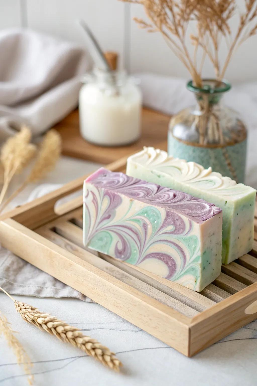 Indulge in the natural elegance of artisan soap bars—where craftsmanship meets luxury.