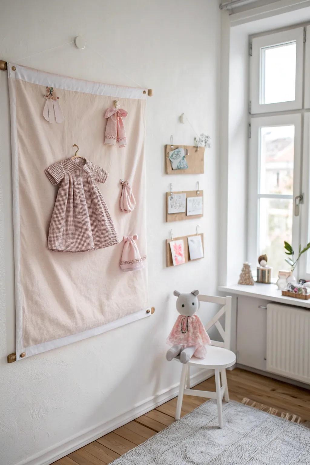 Chic and functional: Transform your doll storage with a touch of Scandinavian elegance.