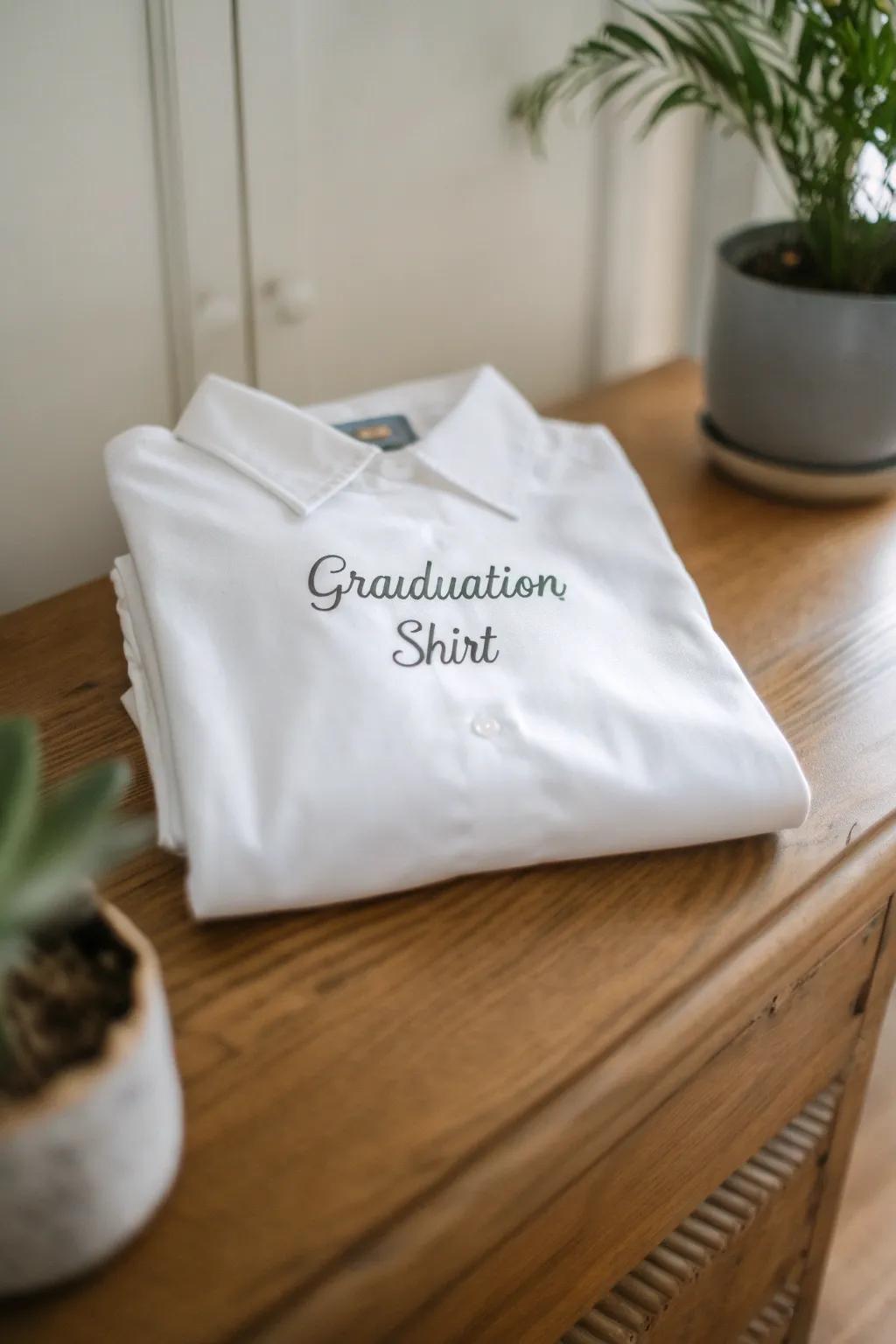 Celebrate your journey with a quote that inspires you every day. #GraduationStyle #MinimalistQuotes