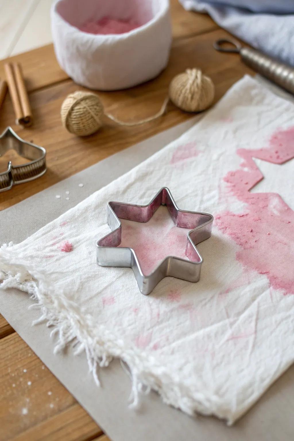 Transform your art with playful shapes using cookie cutters. Embrace simplicity and creativity.