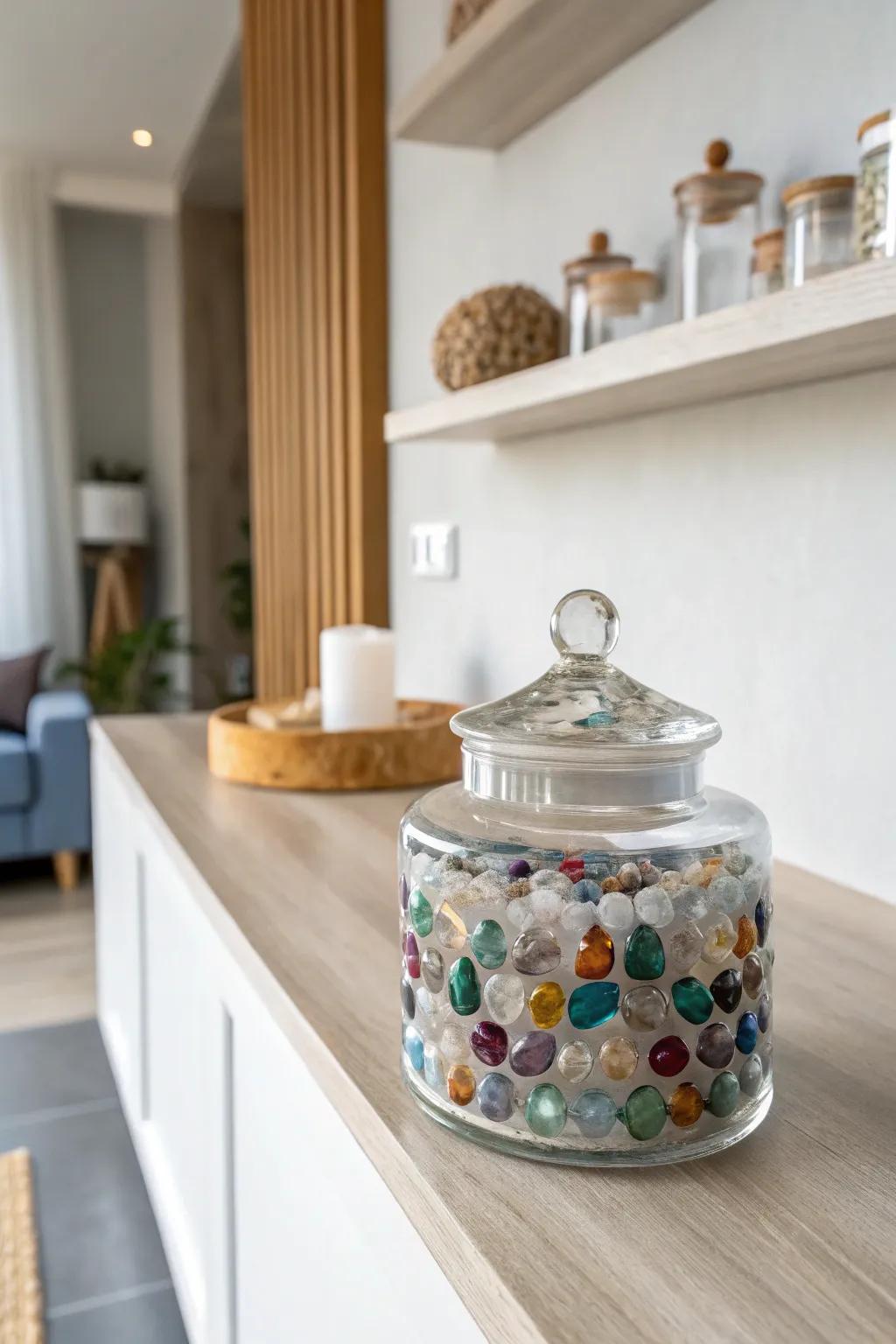 Spark joy with a touch of gemstone elegance in your daily rituals.
