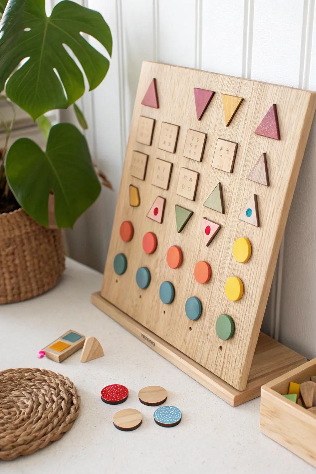 Discover the joy of learning with our interactive shape finder calendar - where simplicity meets playful creativity.