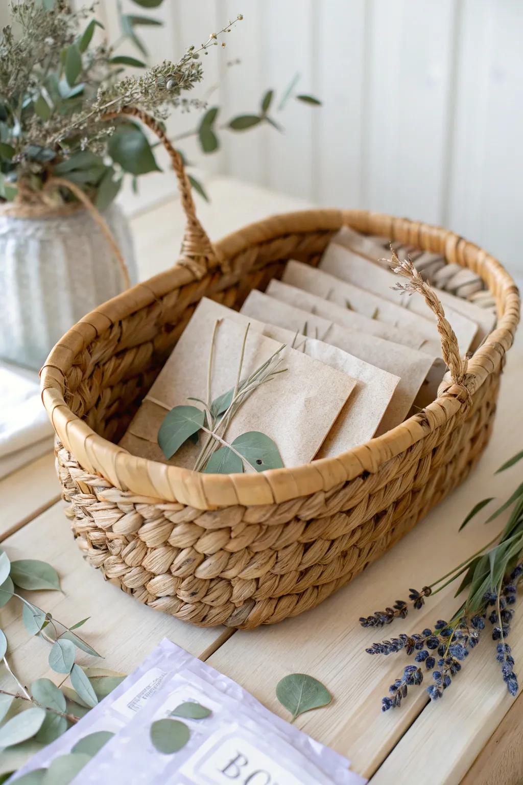 Discover the art of thoughtful gifting with our eco-friendly scratch-off basket, crafted for the conscious soul.