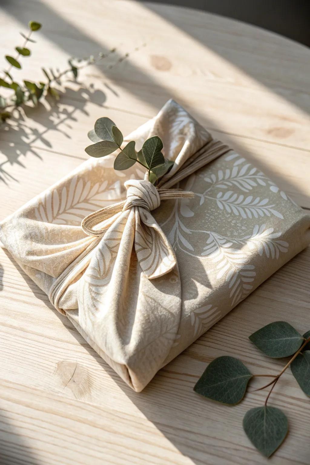 Discover the art of Furoshiki: Elegant and eco-friendly gift wrapping with a minimalist twist.