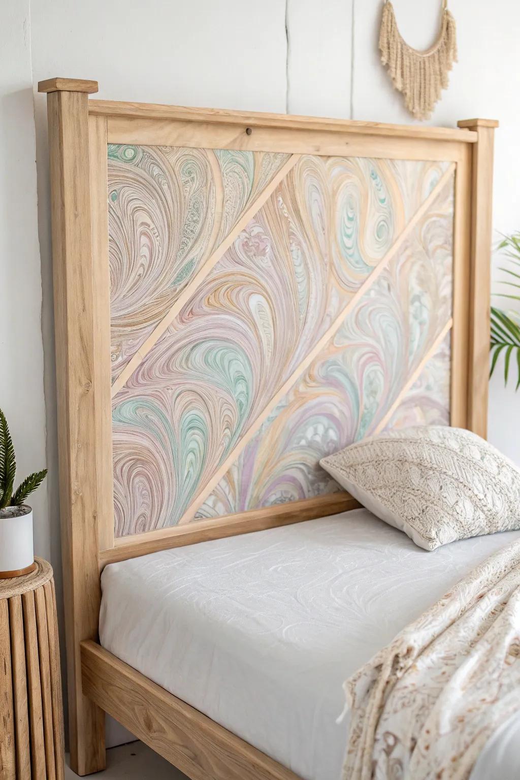 Transform your bedroom into a fairytale escape with this enchanting Unicorn Spit headboard.