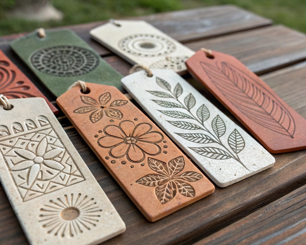 Soft clay plant labels offer exceptional durability and artistic expression in garden design.