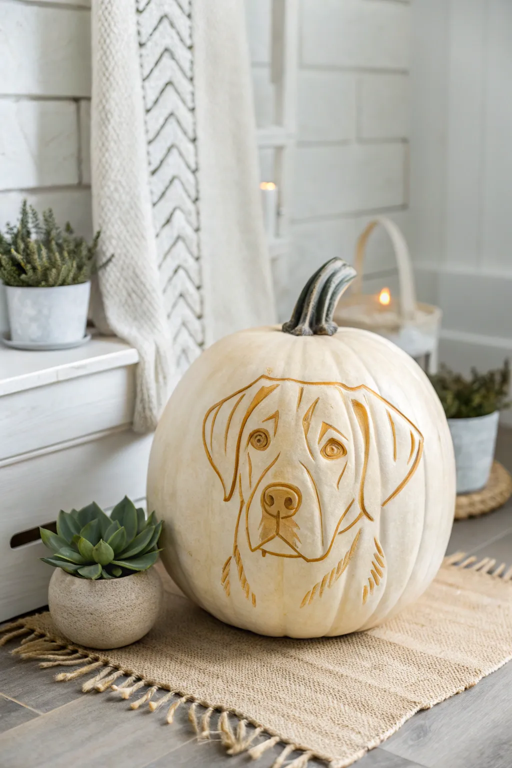 18+ Creative Dog Pumpkin Carving Ideas