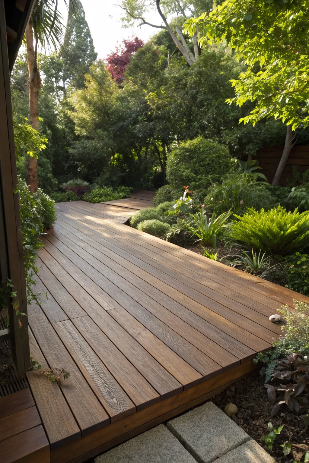 18+ Budget-Friendly Ground-Level Floating Deck Ideas