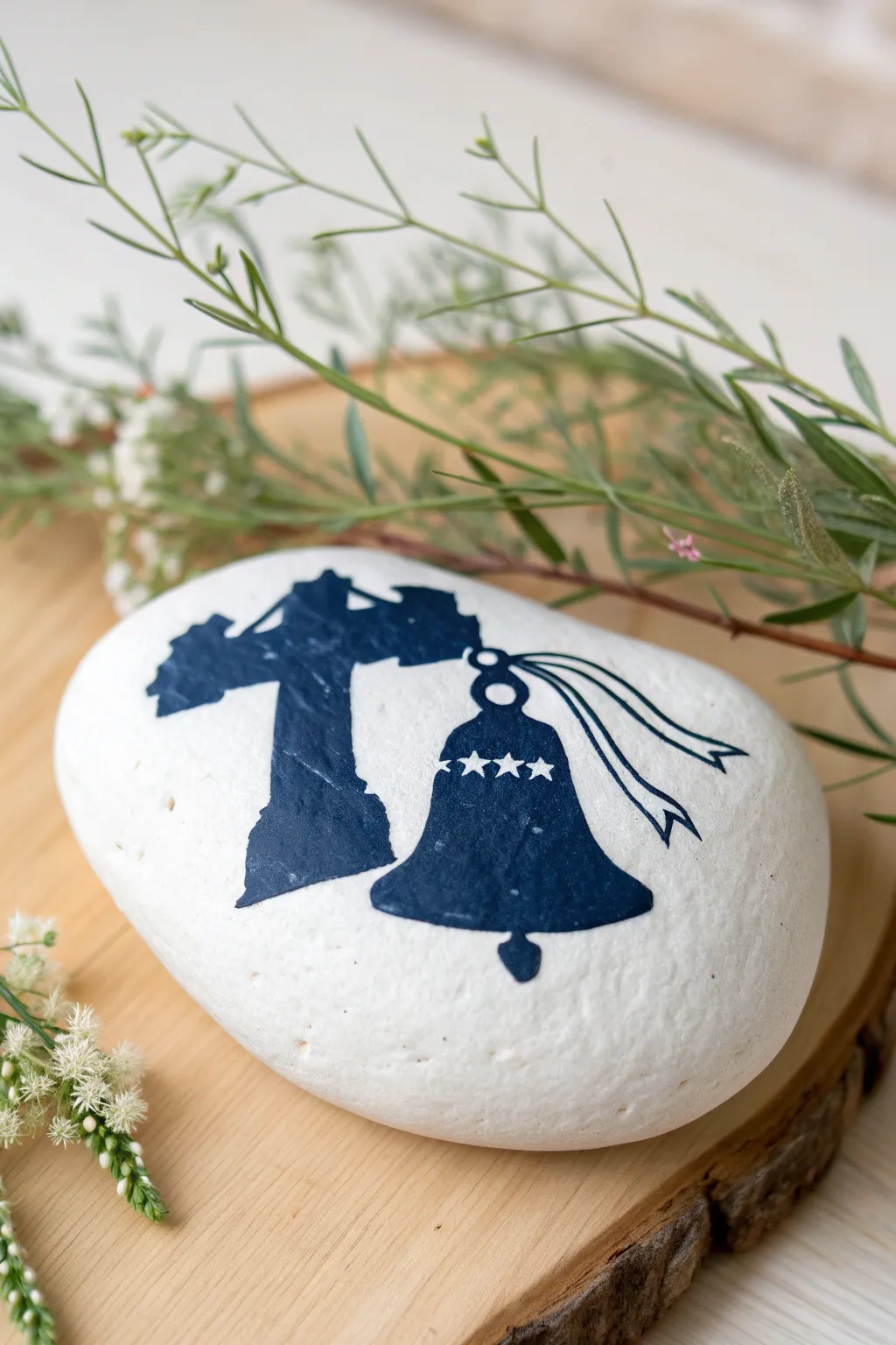 19+ Creative 4th of July Painted Rocks Ideas
