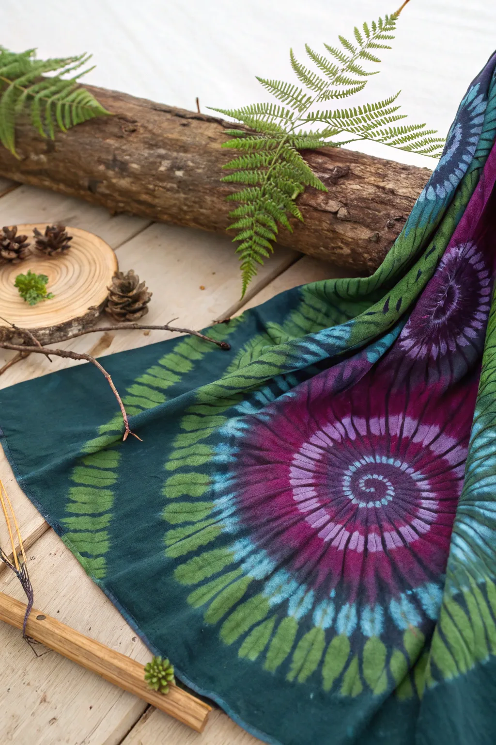 15+ Vibrant Spiral Tie Dye Color Ideas