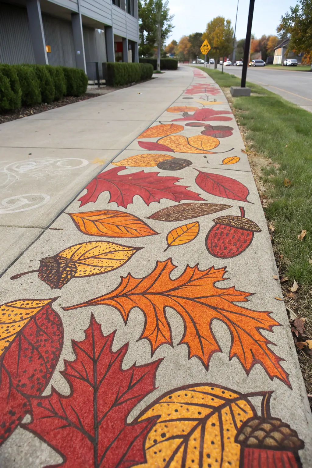16+ Creative Painting Ideas for Concrete Walkways