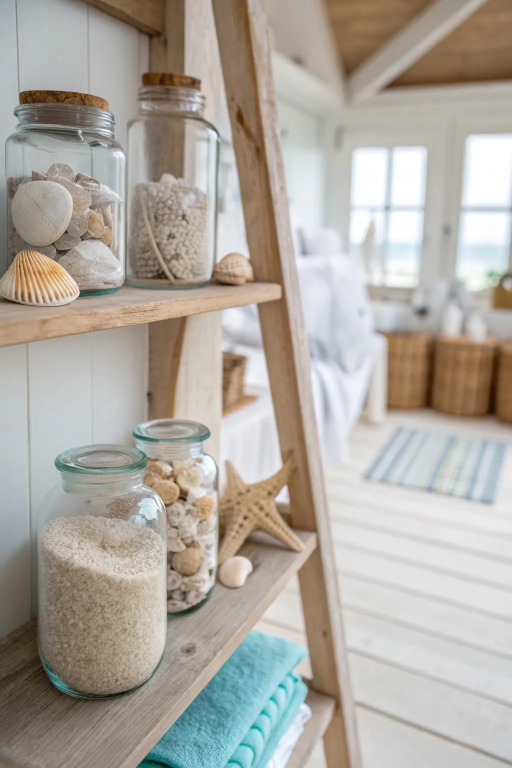 15+ Stylish Small Coastal Bathroom Ideas