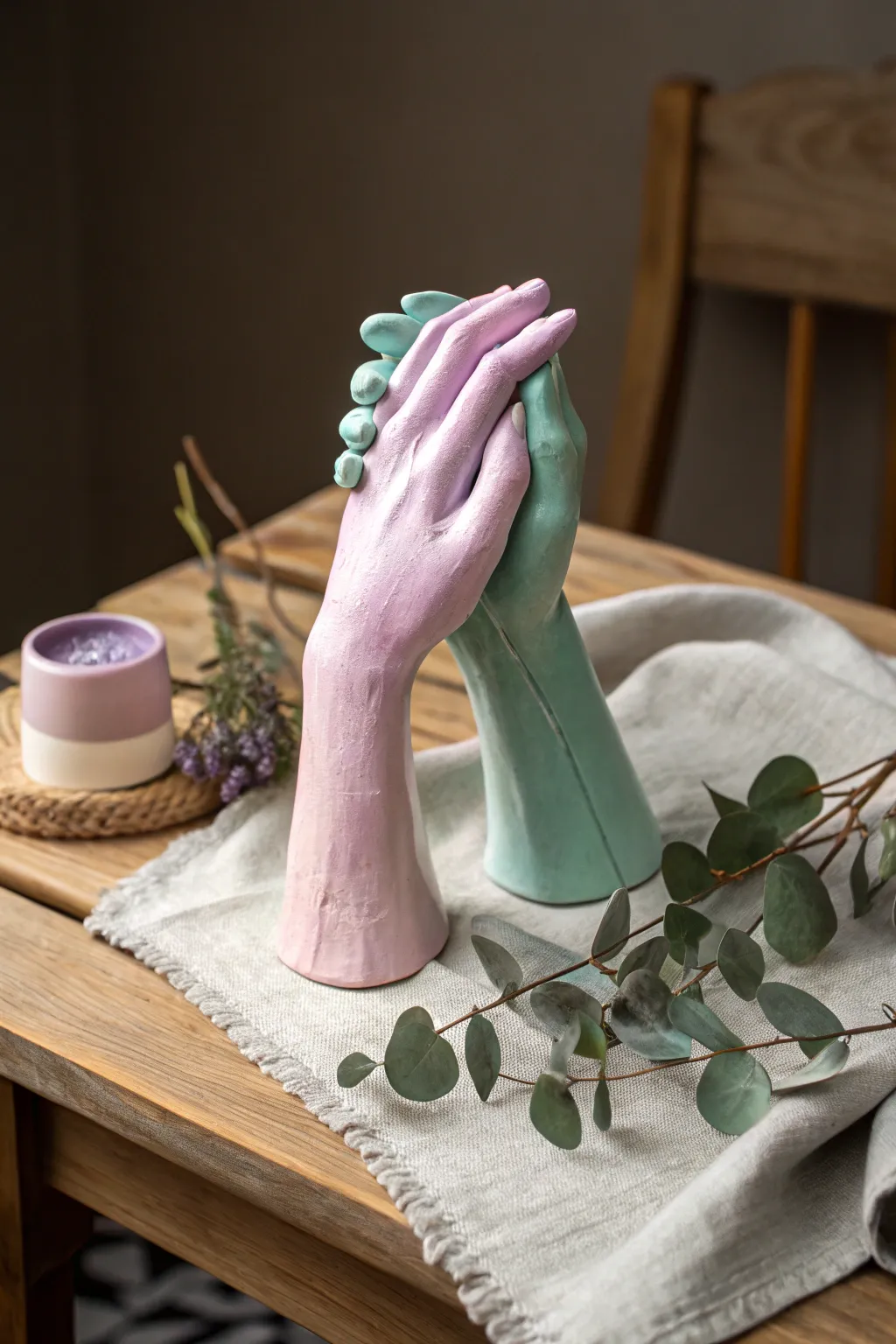 19+ Creative Couple Hand Casting Ideas