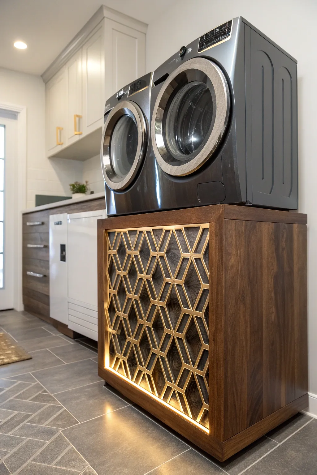 19+ Creative Washer and Dryer Pedestal Ideas