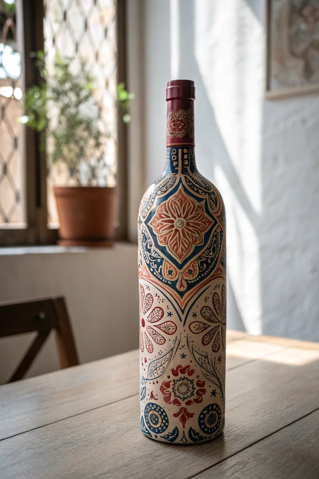 17+ Creative Painting Ideas for Wine Bottles