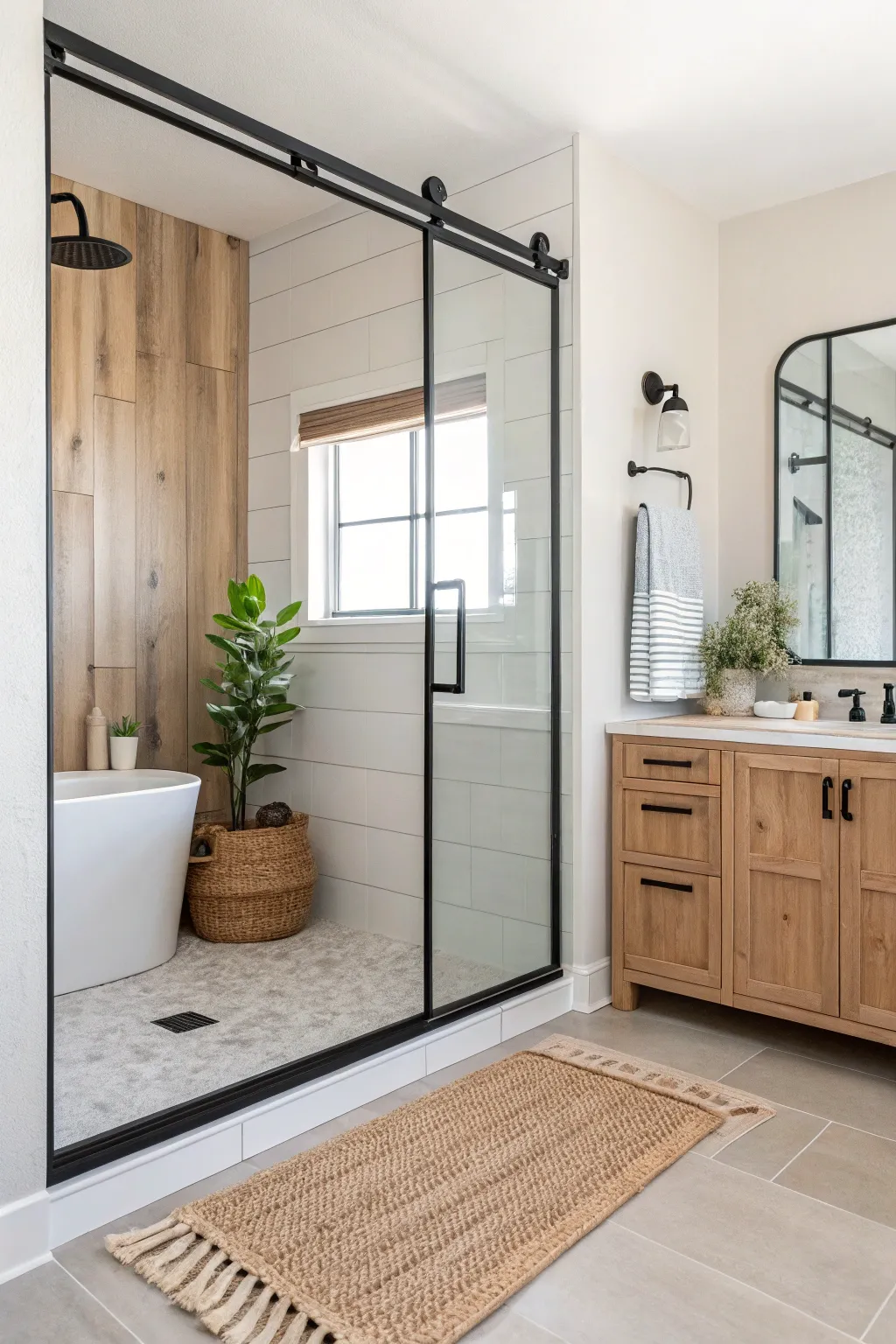 20+ Creative Shower Door Alternative Ideas