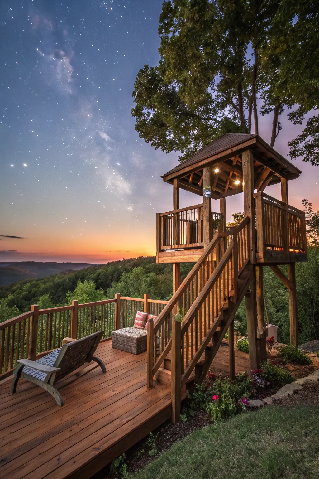 18+ Creative Sloped Backyard Playground Ideas