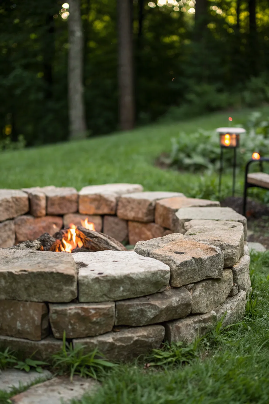 18+ Inspiring Fire Pit Ring Ideas for Your Backyard