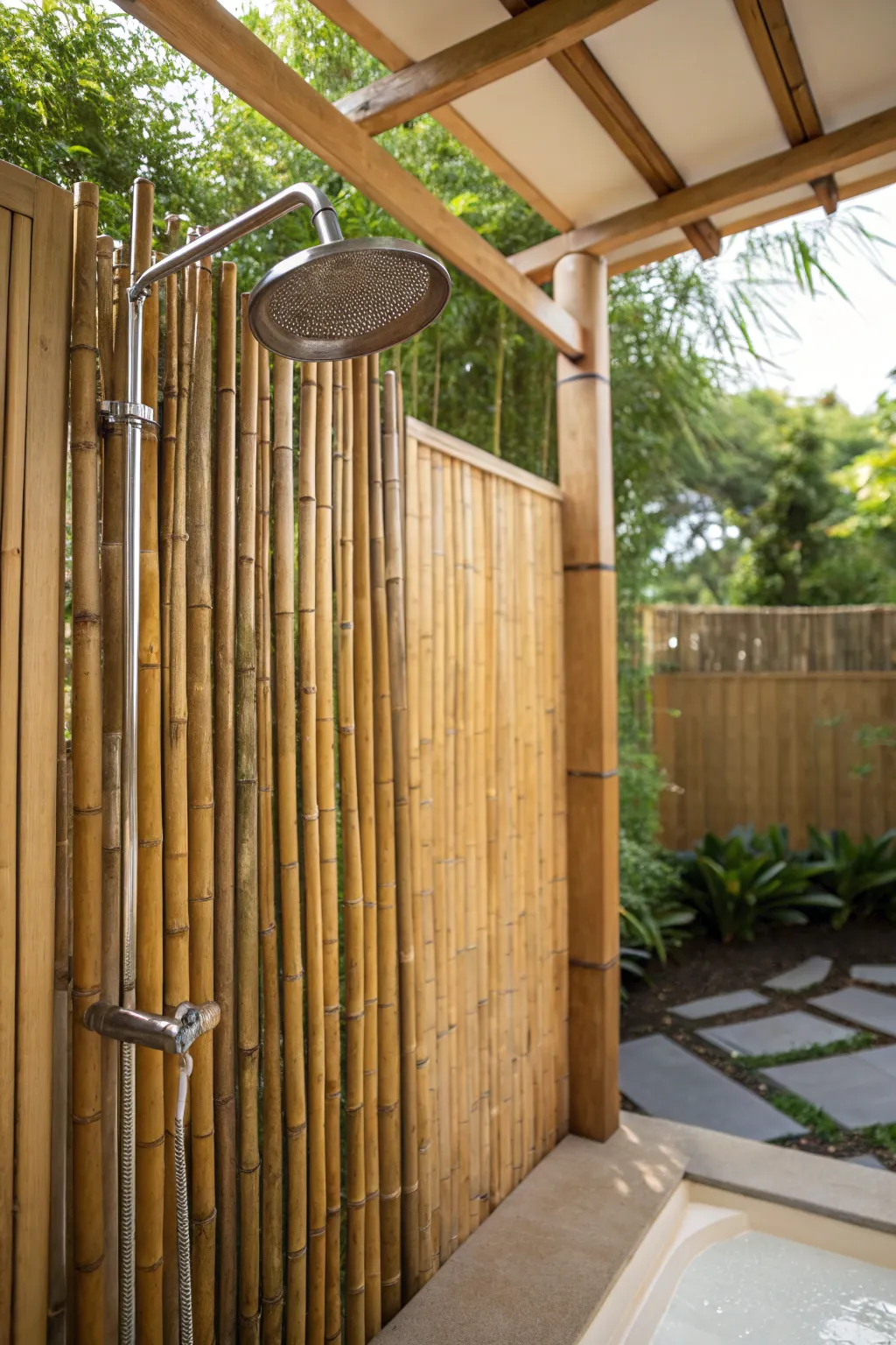 15+ Clever Outdoor Shower Plumbing Ideas