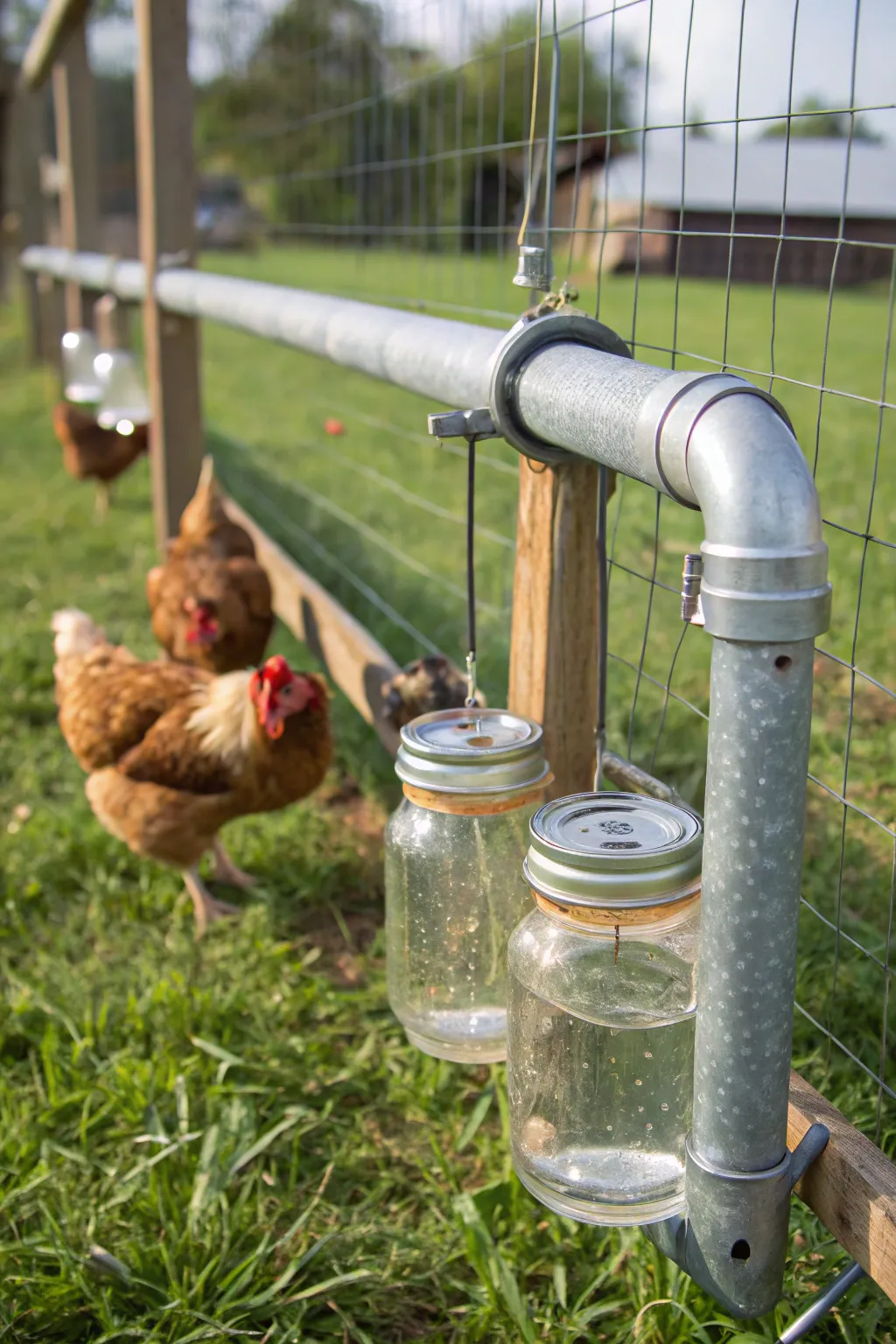 15+ Creative Chicken Coop Water Ideas