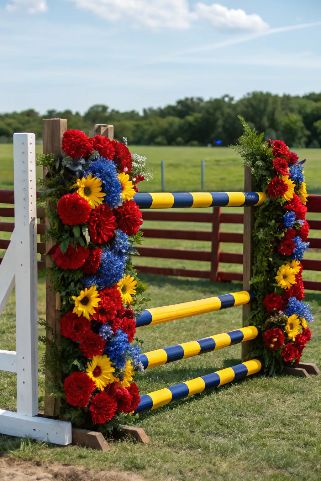 15+ Creative DIY Horse Jump Fillers Ideas