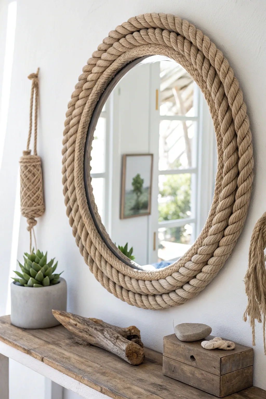 19+ Creative DIY Mirror Frame Ideas