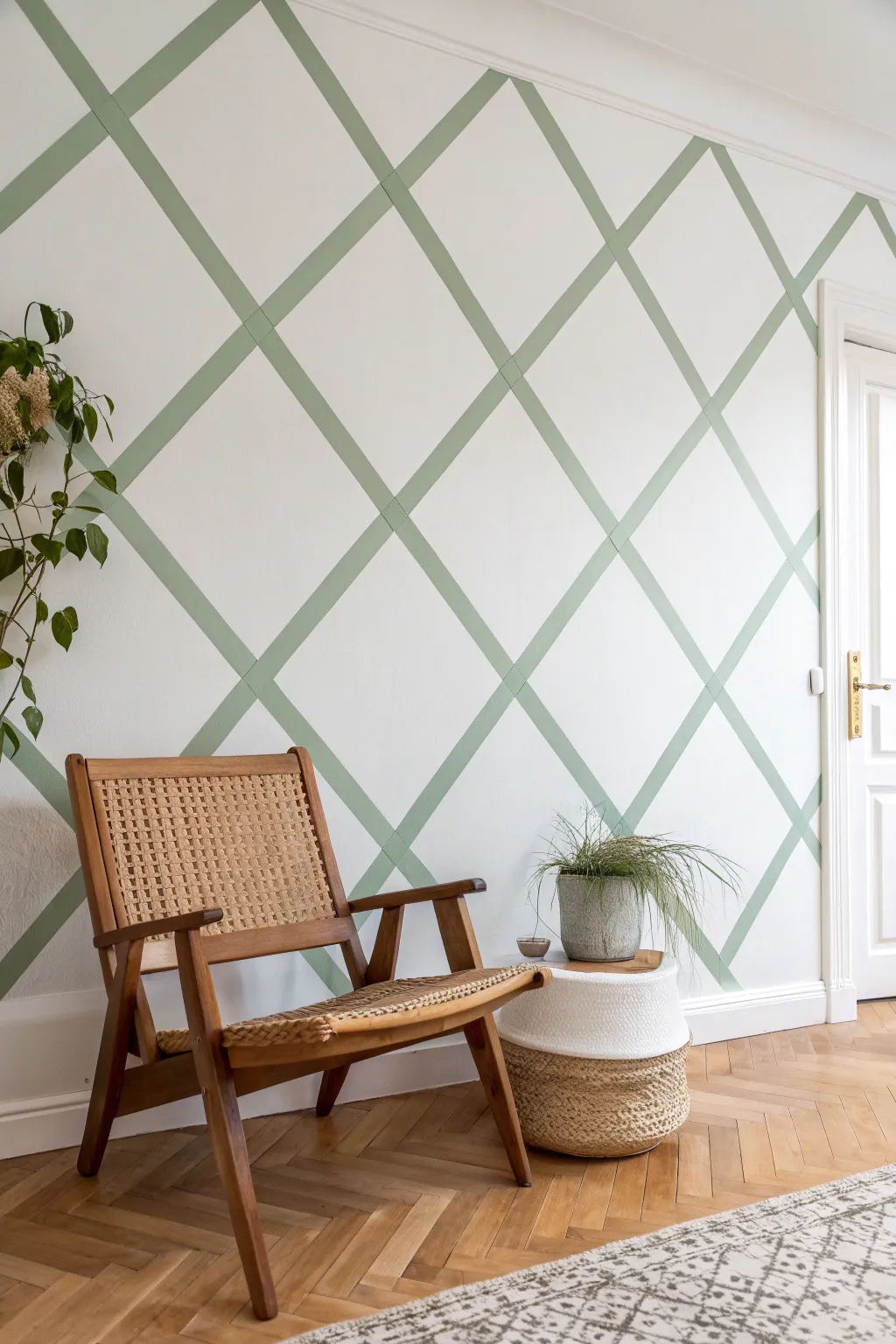 15+ Creative Tape Wall Designs for Simple Decor