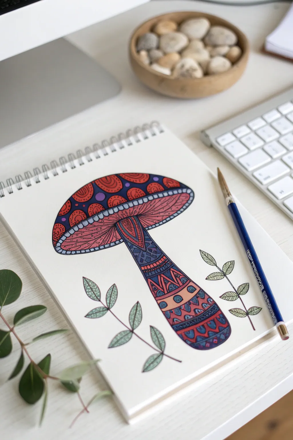 19+ Trippy Mushroom Drawing Ideas to Inspire You