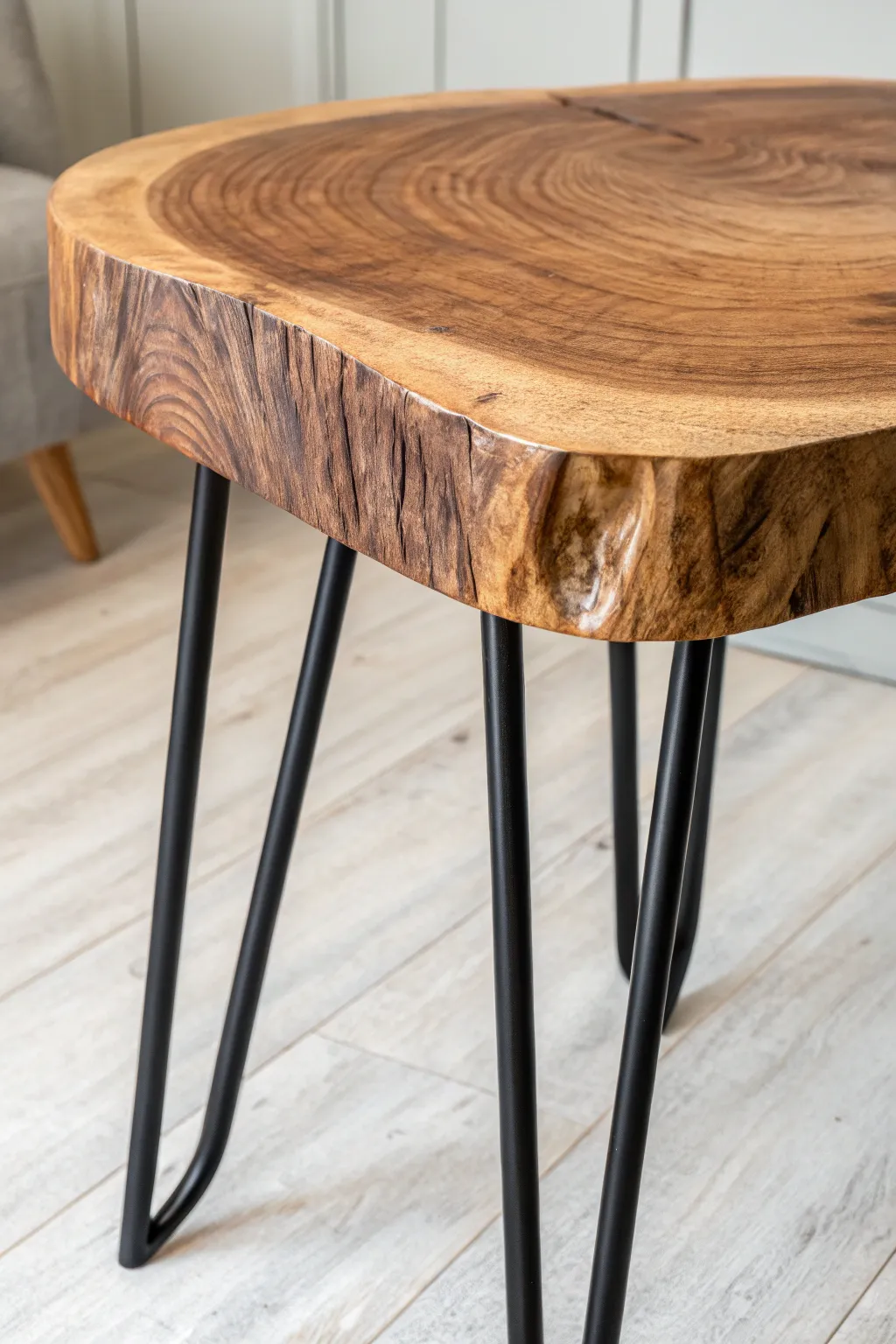 15+ Inspiring Live Edge Table Legs Ideas