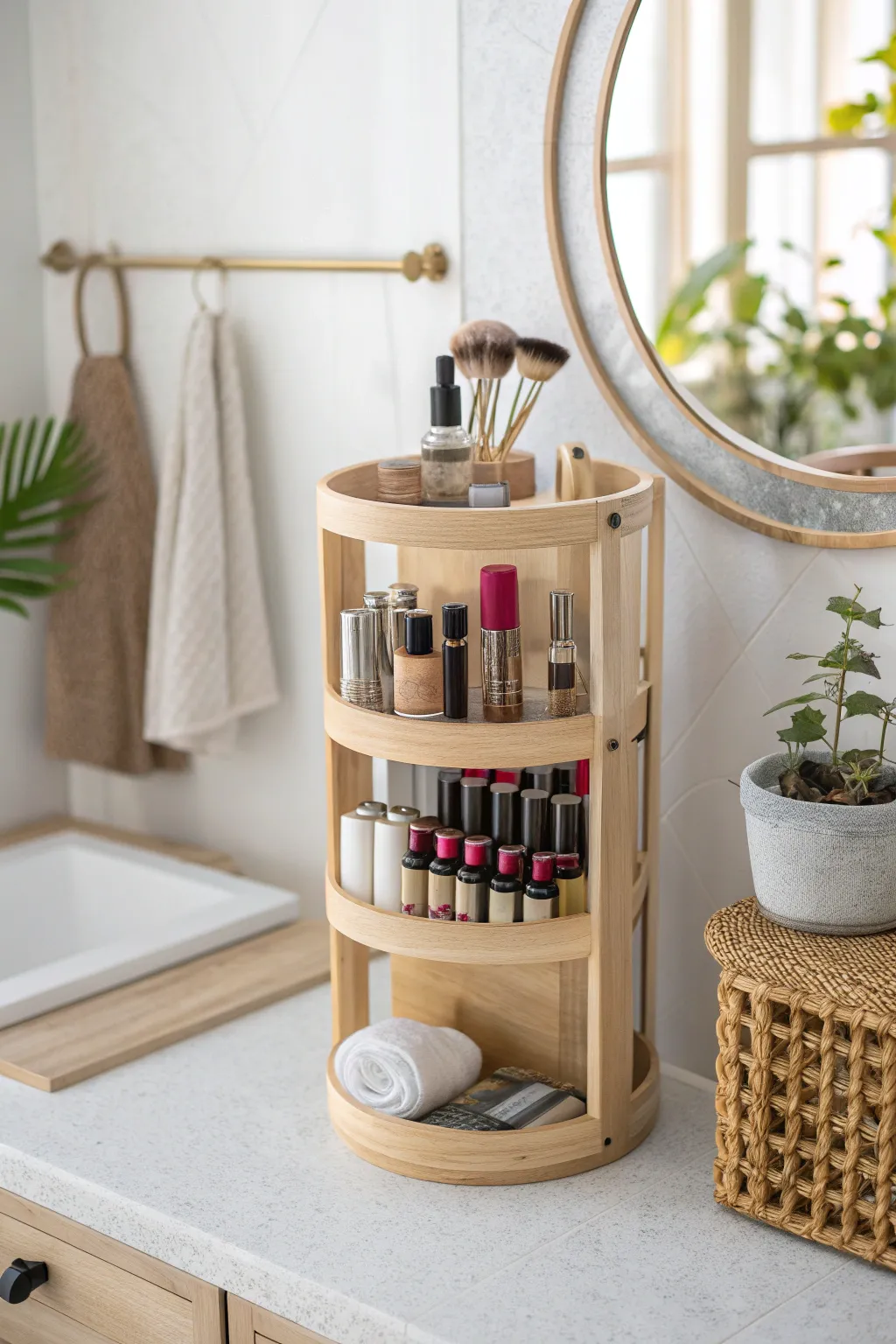 16+ Creative Makeup Organizer Ideas for a Tidy Space