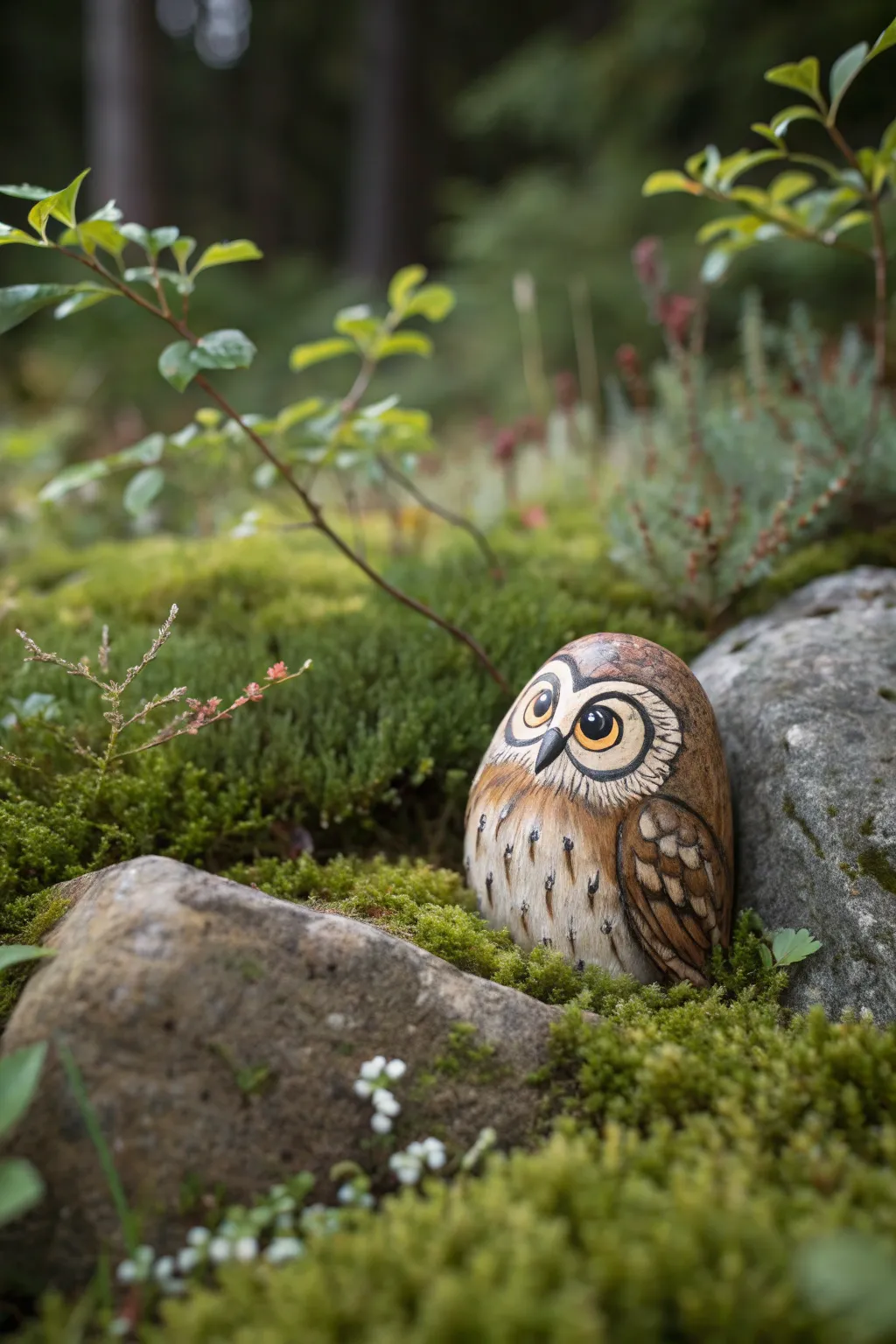17+ Creative Owl Painted Rock Ideas
