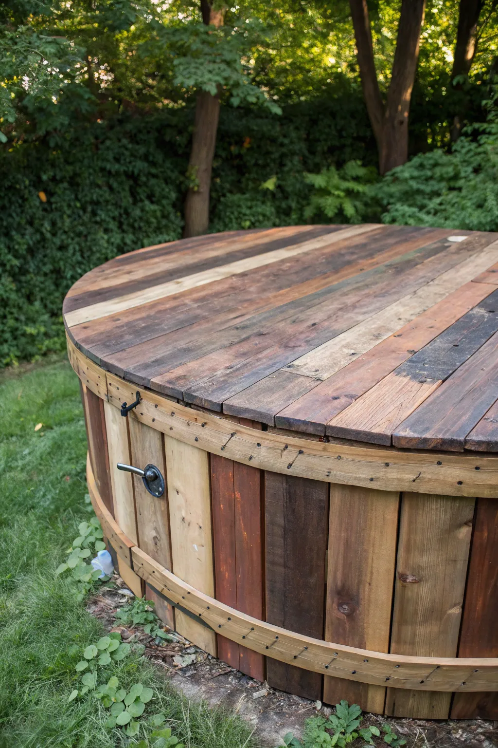 16+ Creative DIY Hot Tub Cover Ideas
