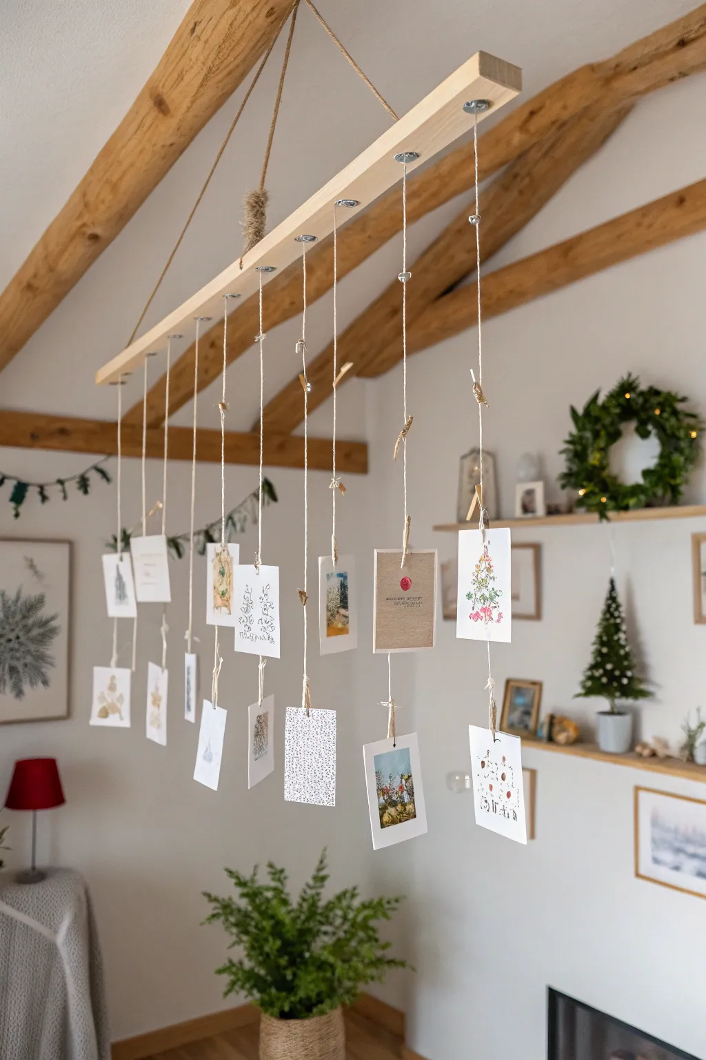 18+ Creative Christmas Card Holder Ideas