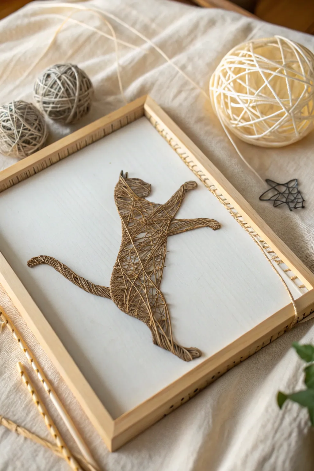 20+ Creative String Art Ideas: Animals Edition