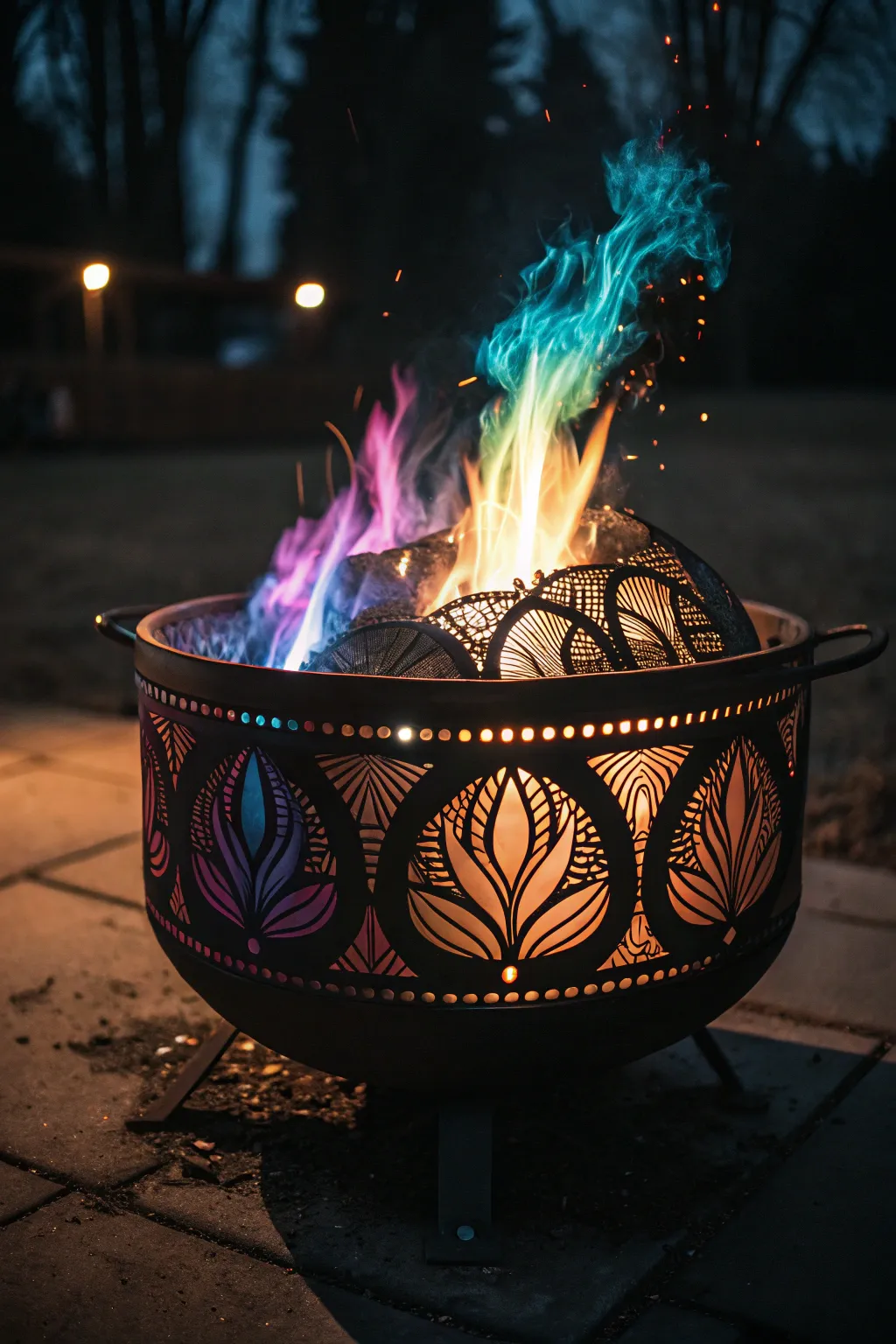 18+ Creative Washing Machine Drum Fire Pit Ideas