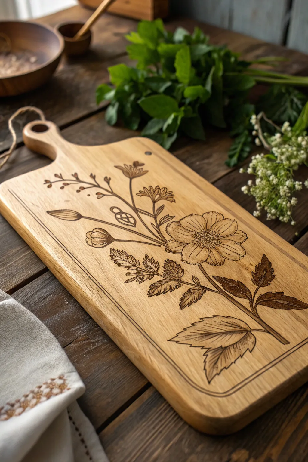 19+ Creative Cutting Board Laser Engraving Ideas