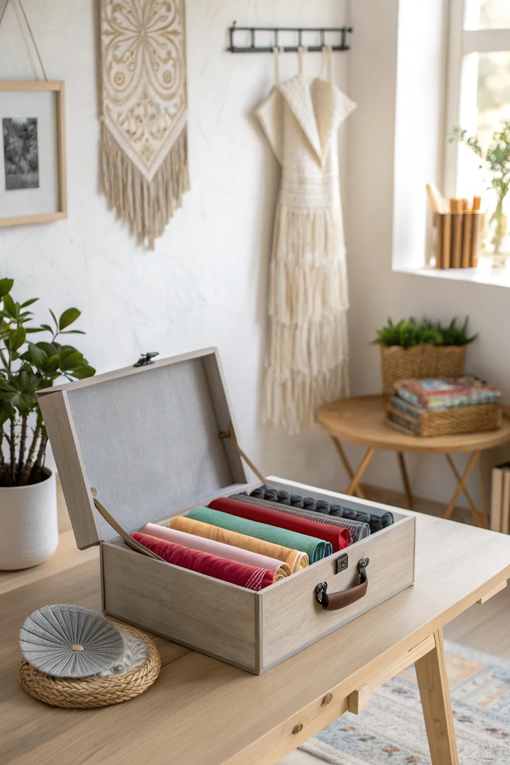 16+ Clever Fabric Roll Storage Ideas
