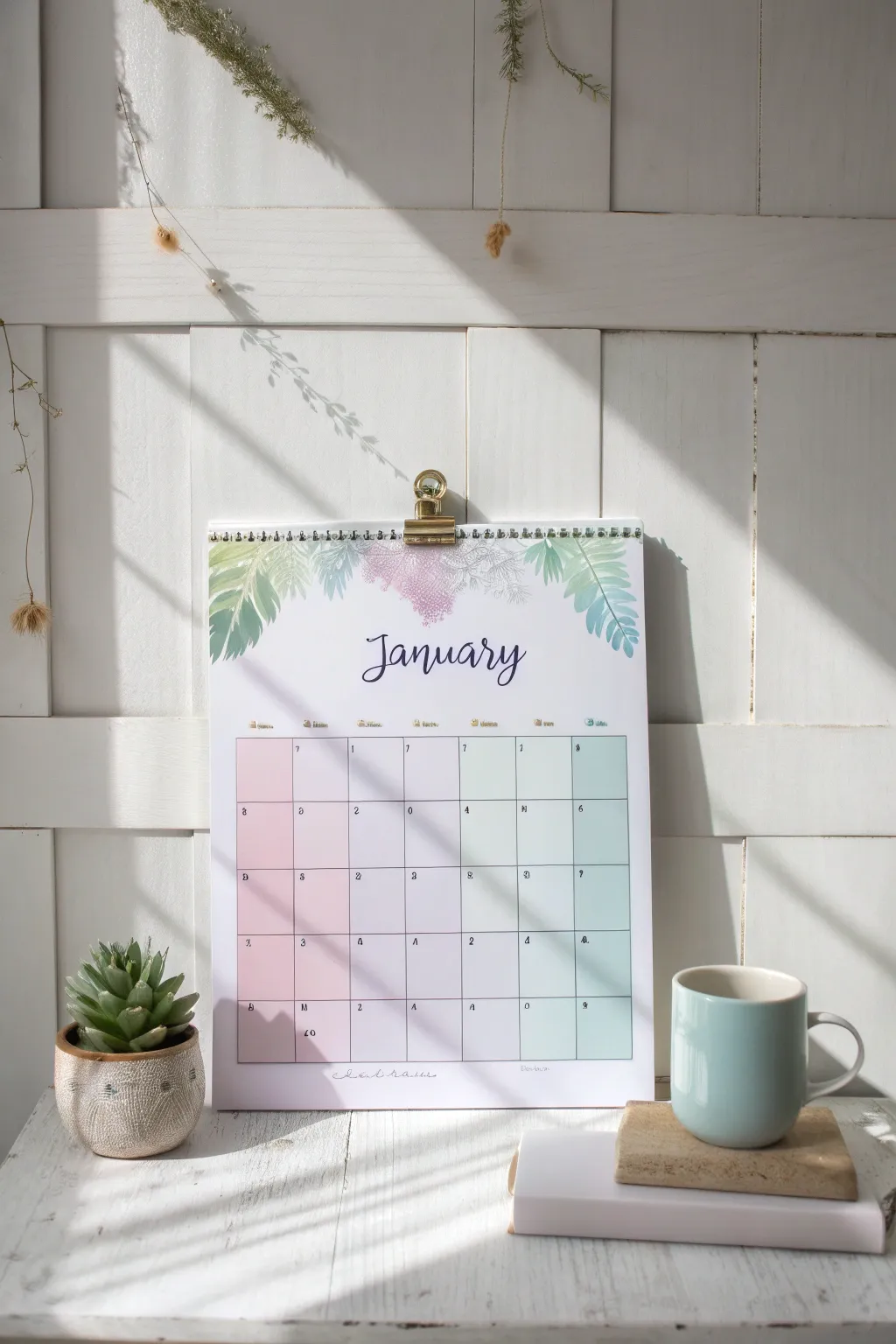 19+ Creative January Calendar Ideas for Your Home
