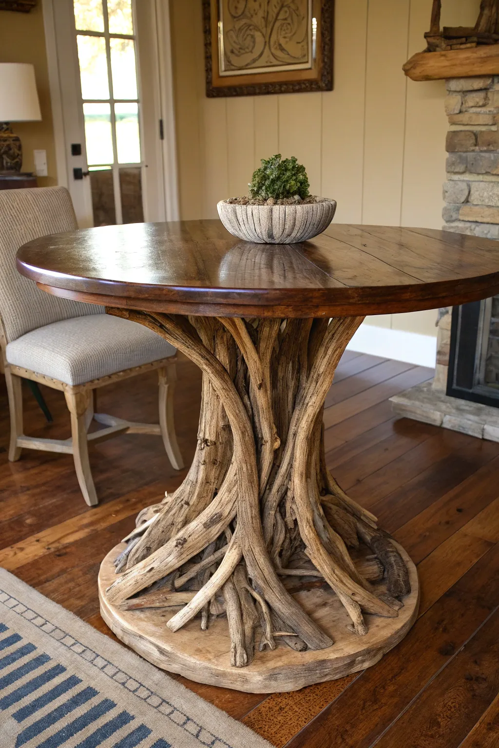 17+ Creative Driftwood Furniture Ideas