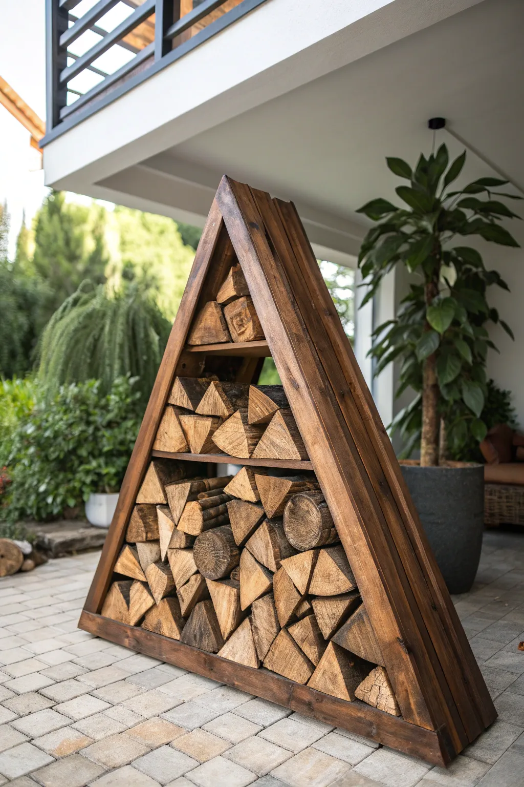 15+ Creative Firewood Rack DIY Ideas
