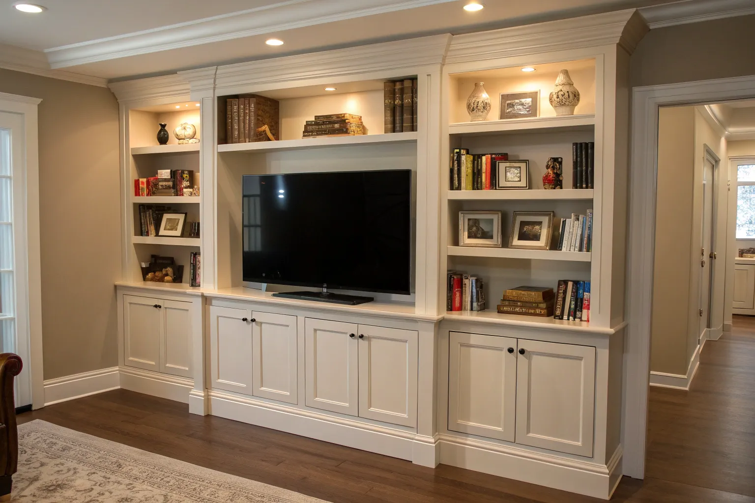 12+ Stylish Drywall Entertainment Center Ideas