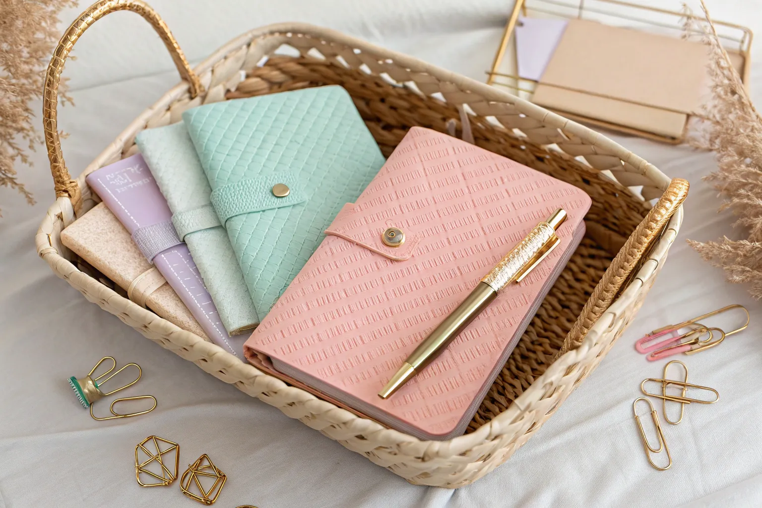 4+ Creative Stationery Gift Basket Ideas