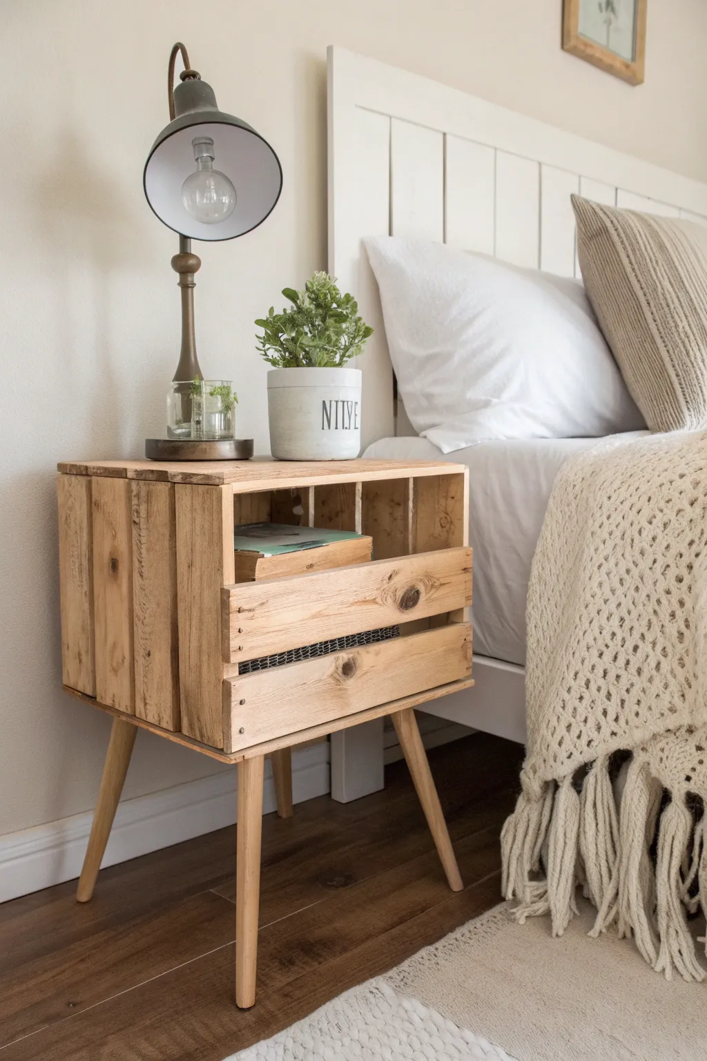 17+ Creative Nightstand Upcycle Ideas